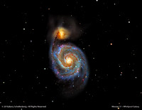 Messier 51 • Whirlpool Galaxy